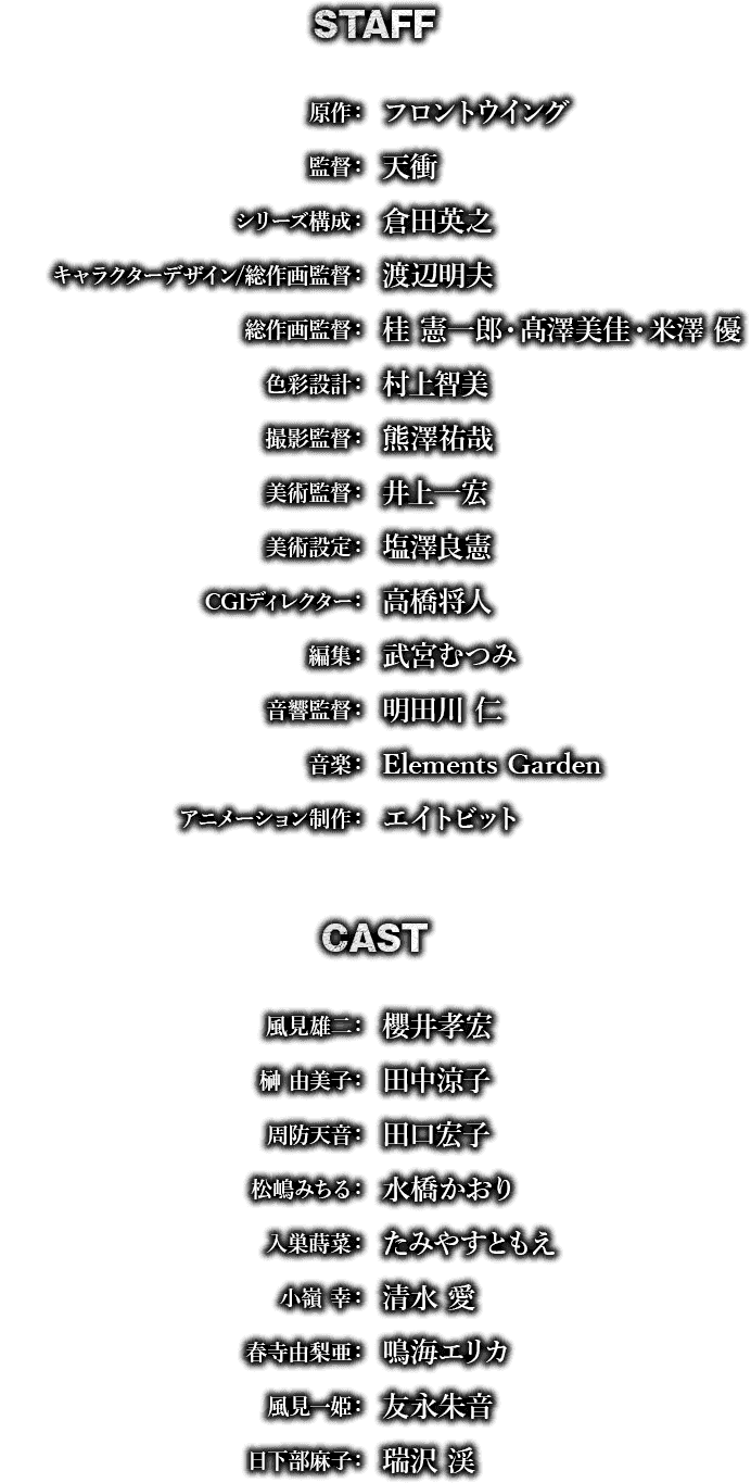 STAFF / CAST